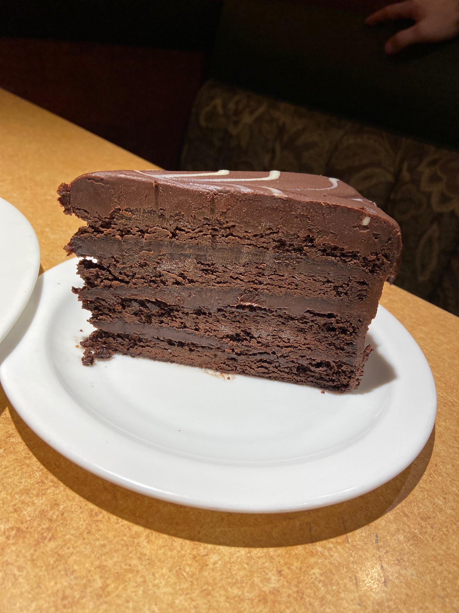 Chocolate Cake Crepe with banana and Nutella